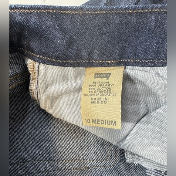 Levi’s 545 Low Boot Cut Dark Wash Women’s Jeans Size 10Med - Picture 4 of 5